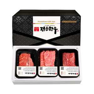 선물세트 2호 B, 1+등급(등심+채끝+양지)