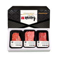 선물세트 2호 B, 1+등급(등심+채끝+양지)