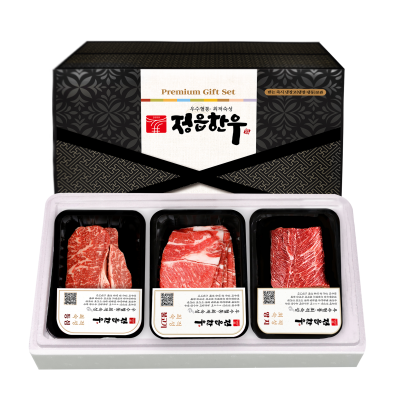 정읍한우 알뜰세트, 1++등급(등심+불고기+양지)